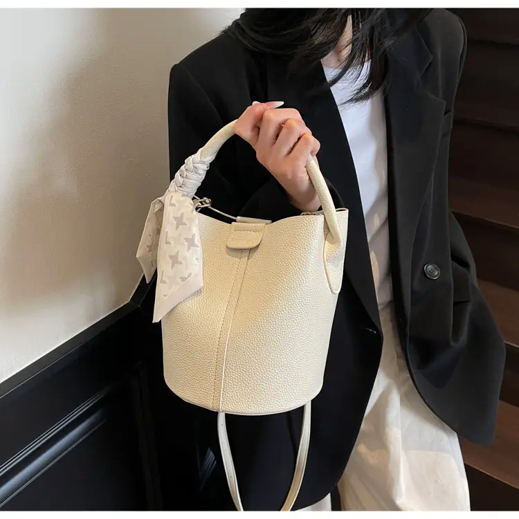 Yellow Women's Bucket Bag 2025 New Elegant Casual — feature 26