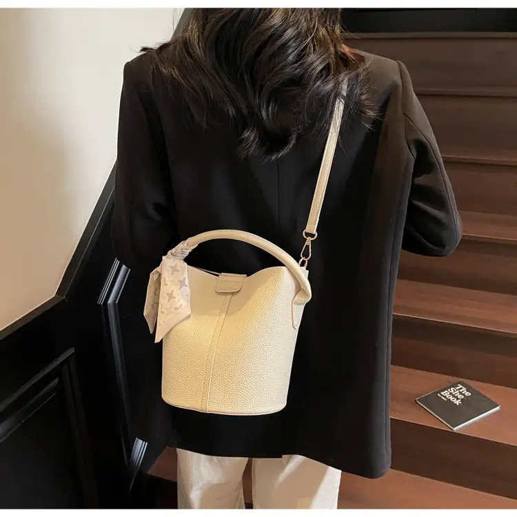 Yellow Women's Bucket Bag 2025 New Elegant Casual — feature 28