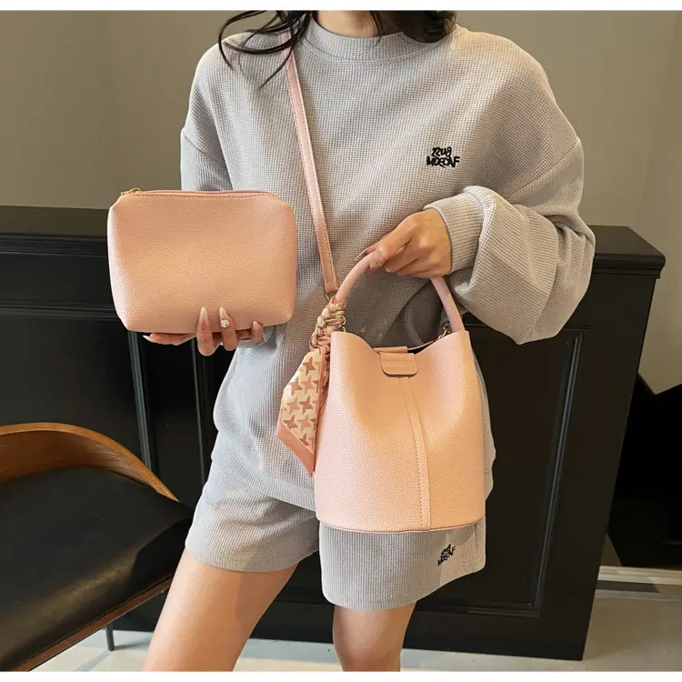 Yellow Women's Bucket Bag 2025 New Elegant Casual — feature 37