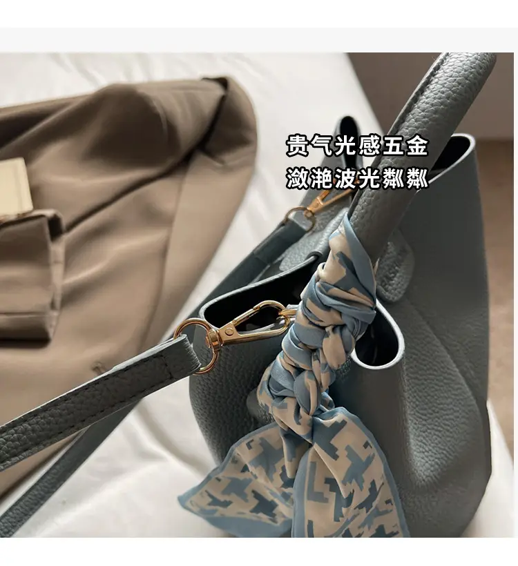 Yellow Women's Bucket Bag 2025 New Elegant Casual — feature 5