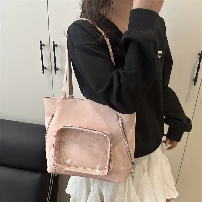 Cute Cartoon Print Shoulder Bag for Women - Image 9