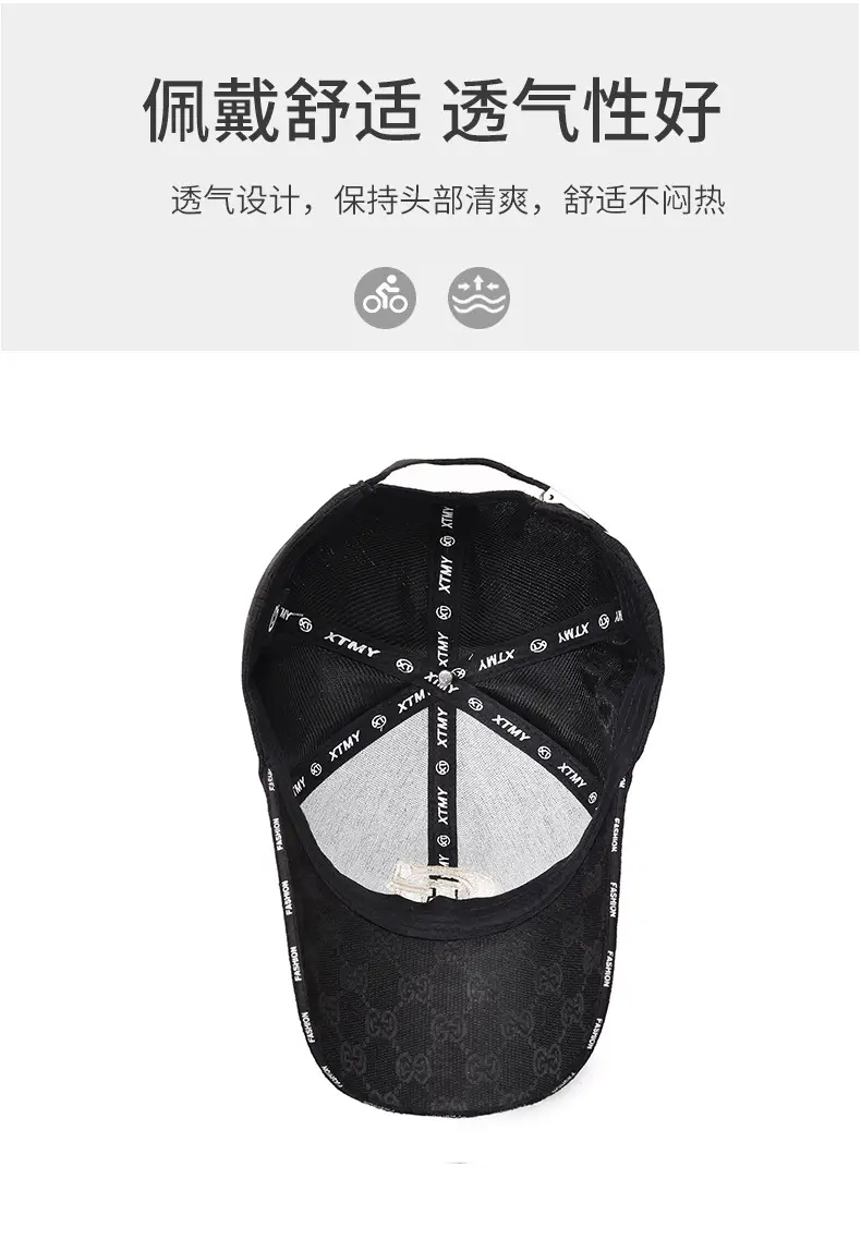 Women's Black G Logo Baseball Cap 2025 — feature 5