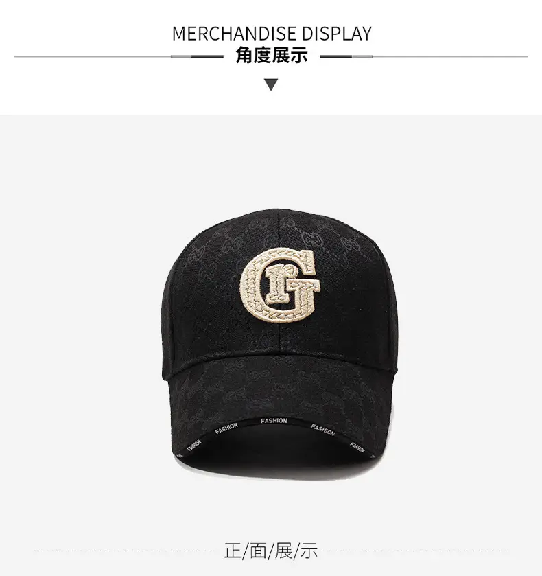 Women's Black G Logo Baseball Cap 2025 — feature 9