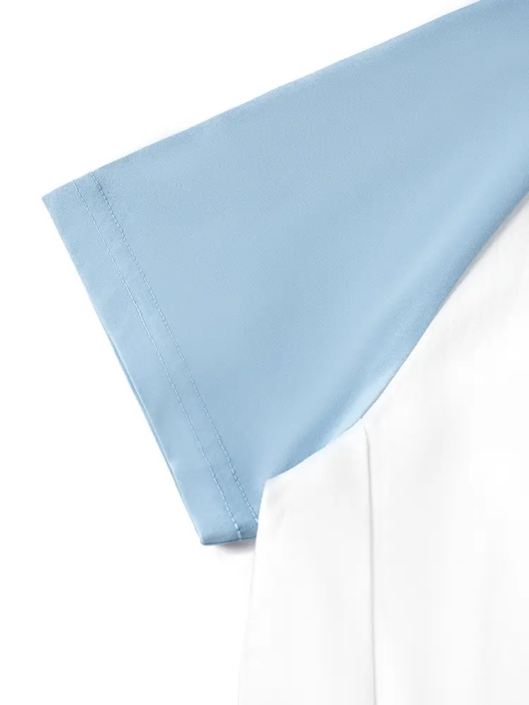 Light Blue Kids T-Shirt Short Sleeve Cool Dry - Image 7