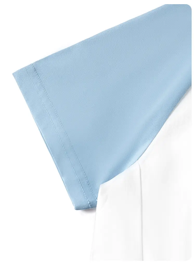 Light Blue Kids T-Shirt Short Sleeve Cool Dry — feature 14