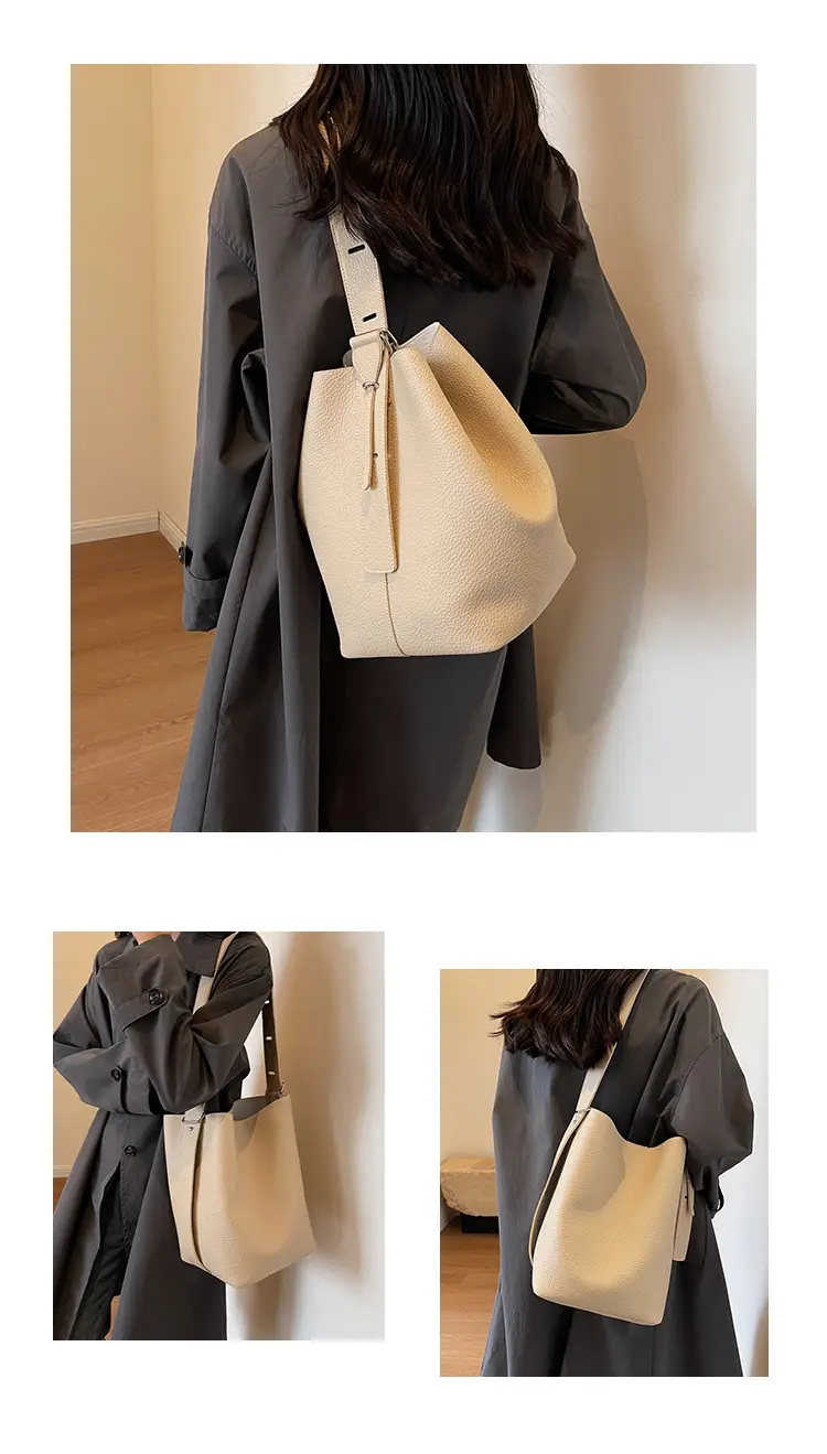 Women Crossbody Bag Brown Leather 2026 Casual Large Capacity — feature 14