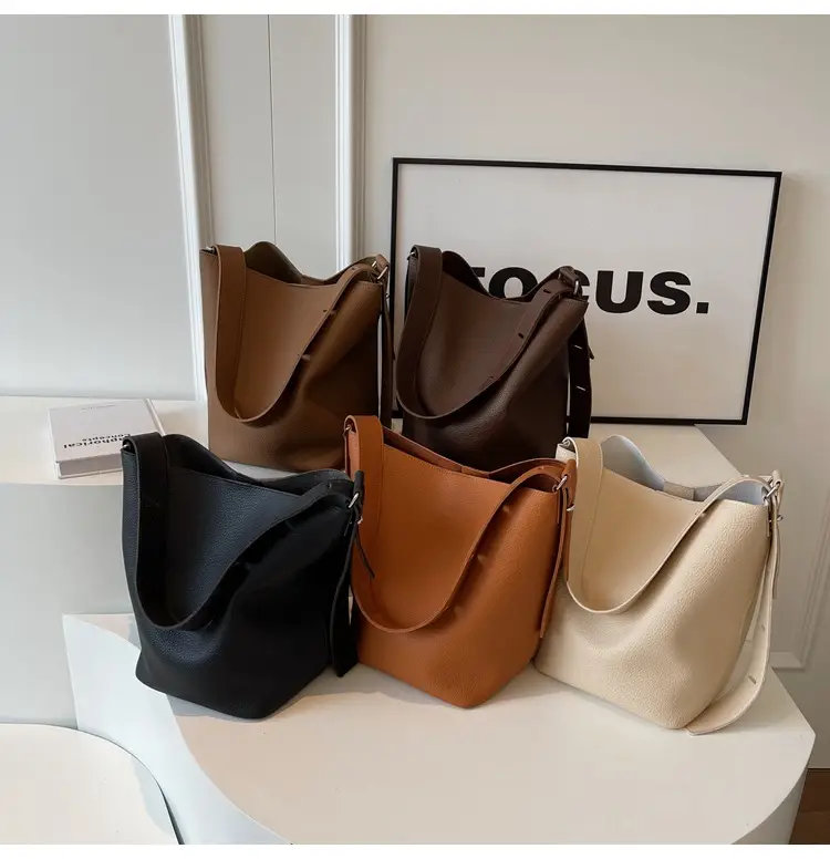 Women Crossbody Bag Brown Leather 2026 Casual Large Capacity — feature 16