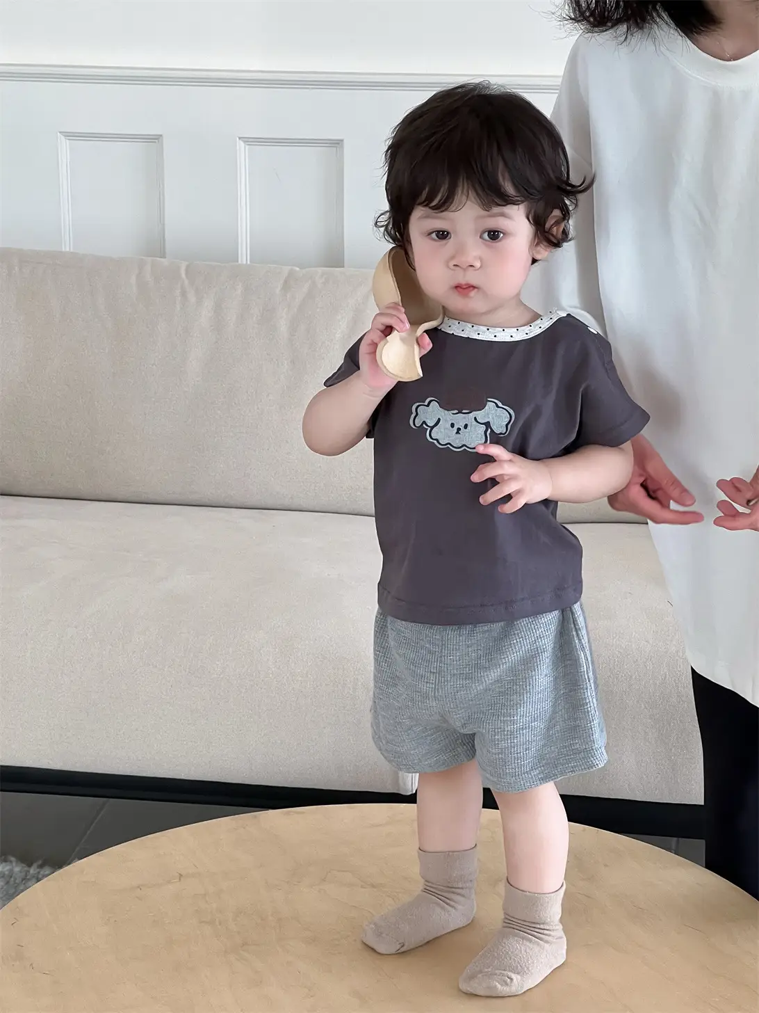 Boys Cartoon T-Shirt Shorts Set Summer Korean Style 2026 — feature 11