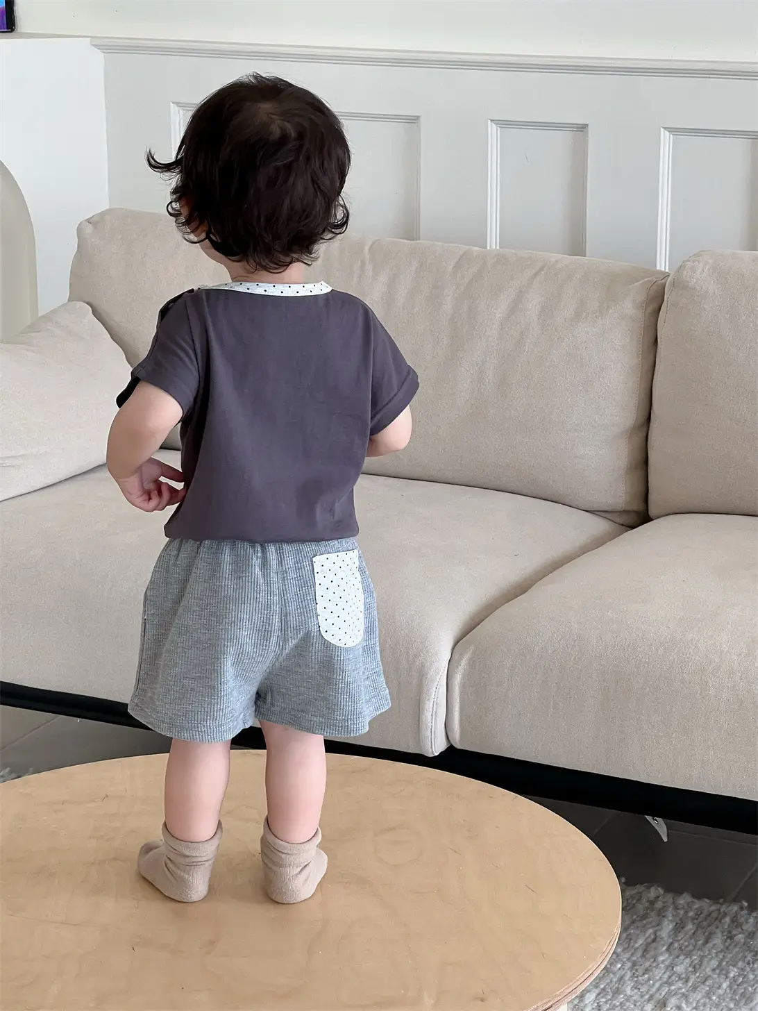 Boys Cartoon T-Shirt Shorts Set Summer Korean Style 2026 — feature 13