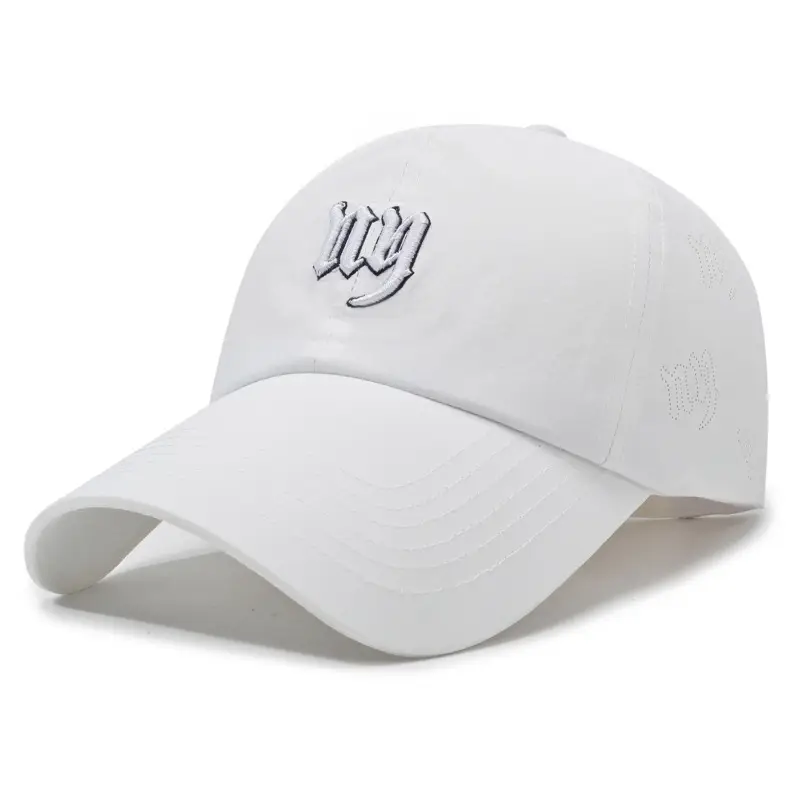 New Korean Style Embroidered Duckbill Cap for Women - Image 2