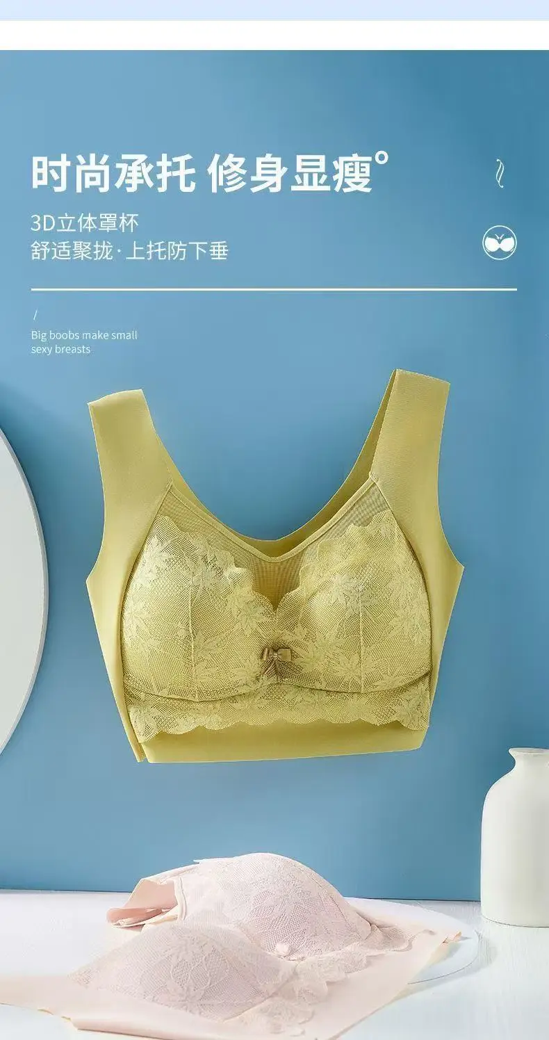 Mesh Lace Bra with Back & Anti-Exposure Design — feature 3
