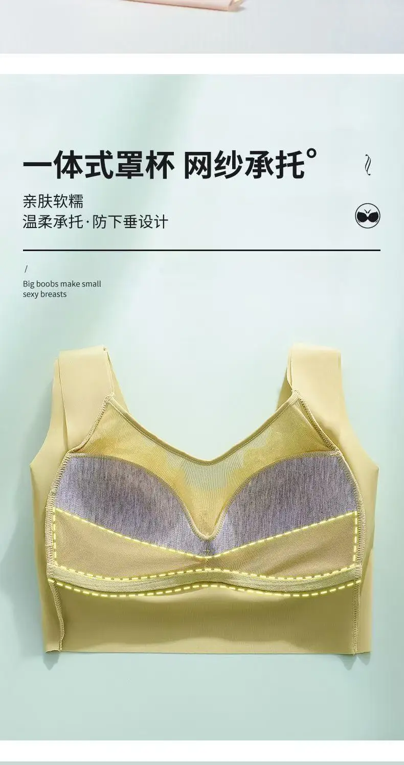 Mesh Lace Bra with Back & Anti-Exposure Design — feature 4