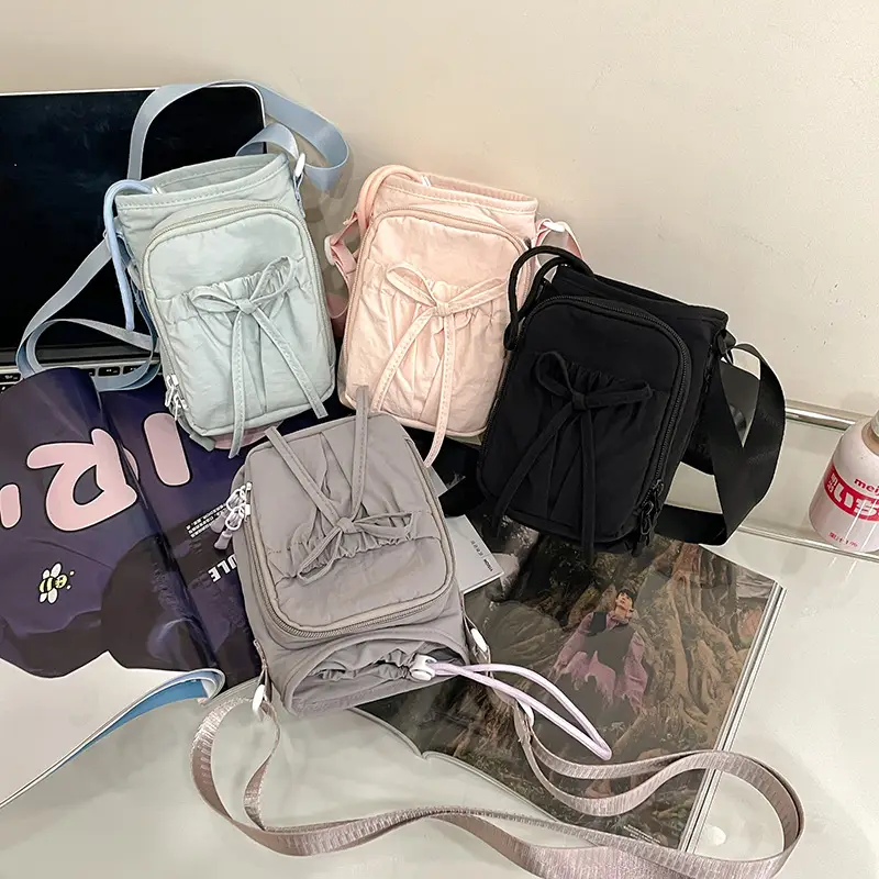 Pink Floral Shoulder Bag for Women 2025 Summer - Image 8