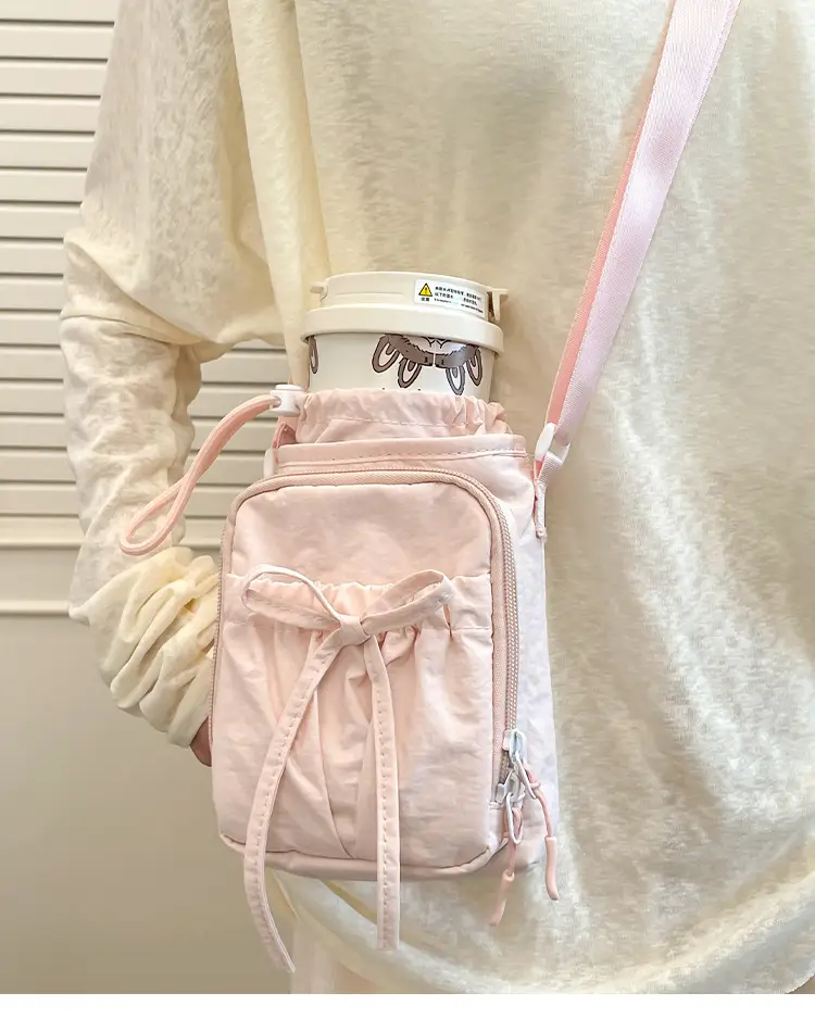 Pink Floral Shoulder Bag for Women 2025 Summer — feature 13