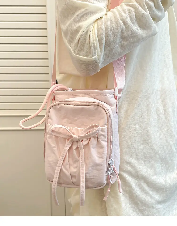Pink Floral Shoulder Bag for Women 2025 Summer — feature 14