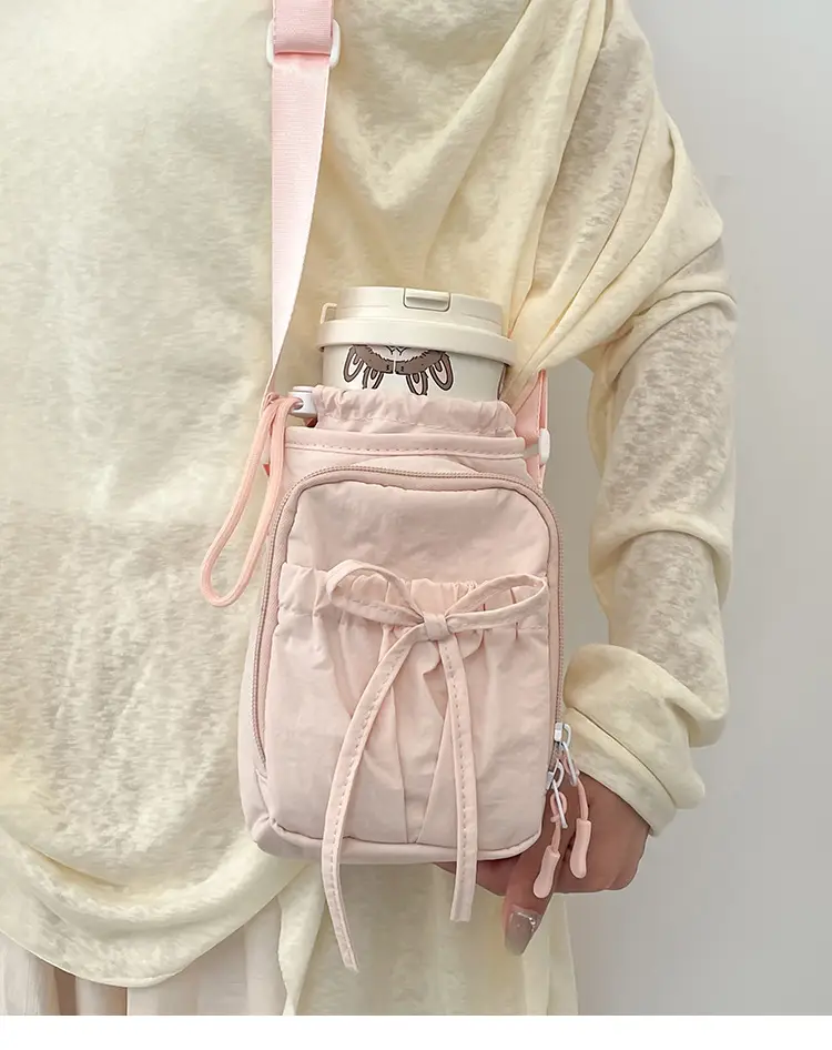 Pink Floral Shoulder Bag for Women 2025 Summer — feature 15