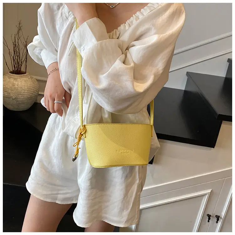 2025 New Niche Lychee Pattern Bucket Small Bag — feature 16