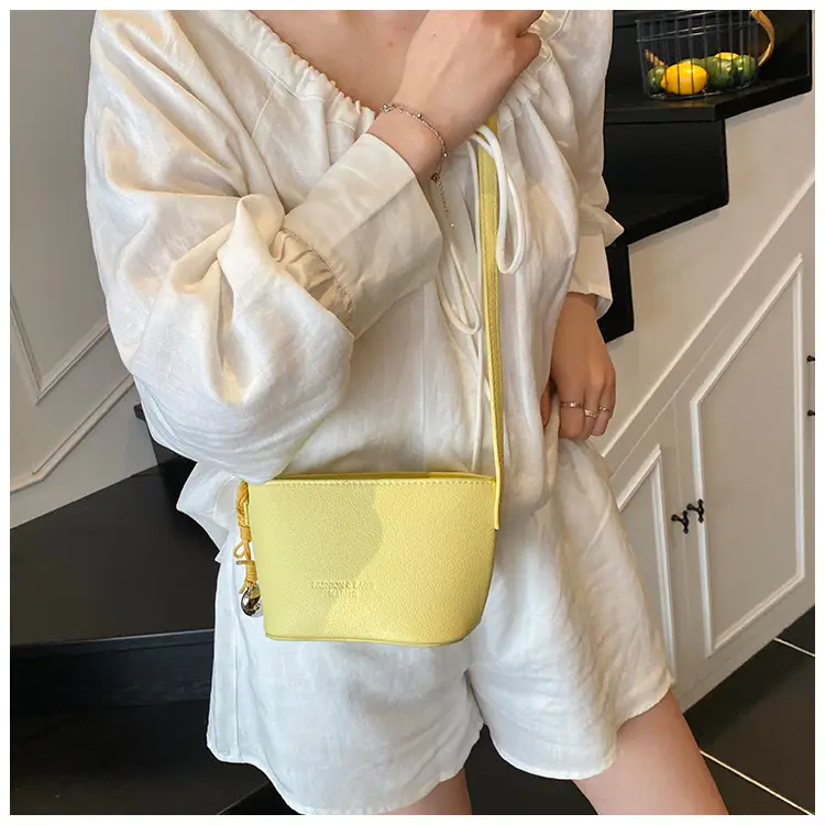 2025 New Niche Lychee Pattern Bucket Small Bag — feature 19