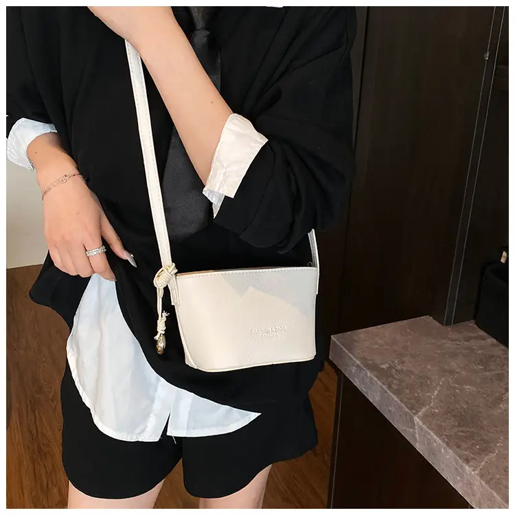 2025 New Niche Lychee Pattern Bucket Small Bag — feature 27