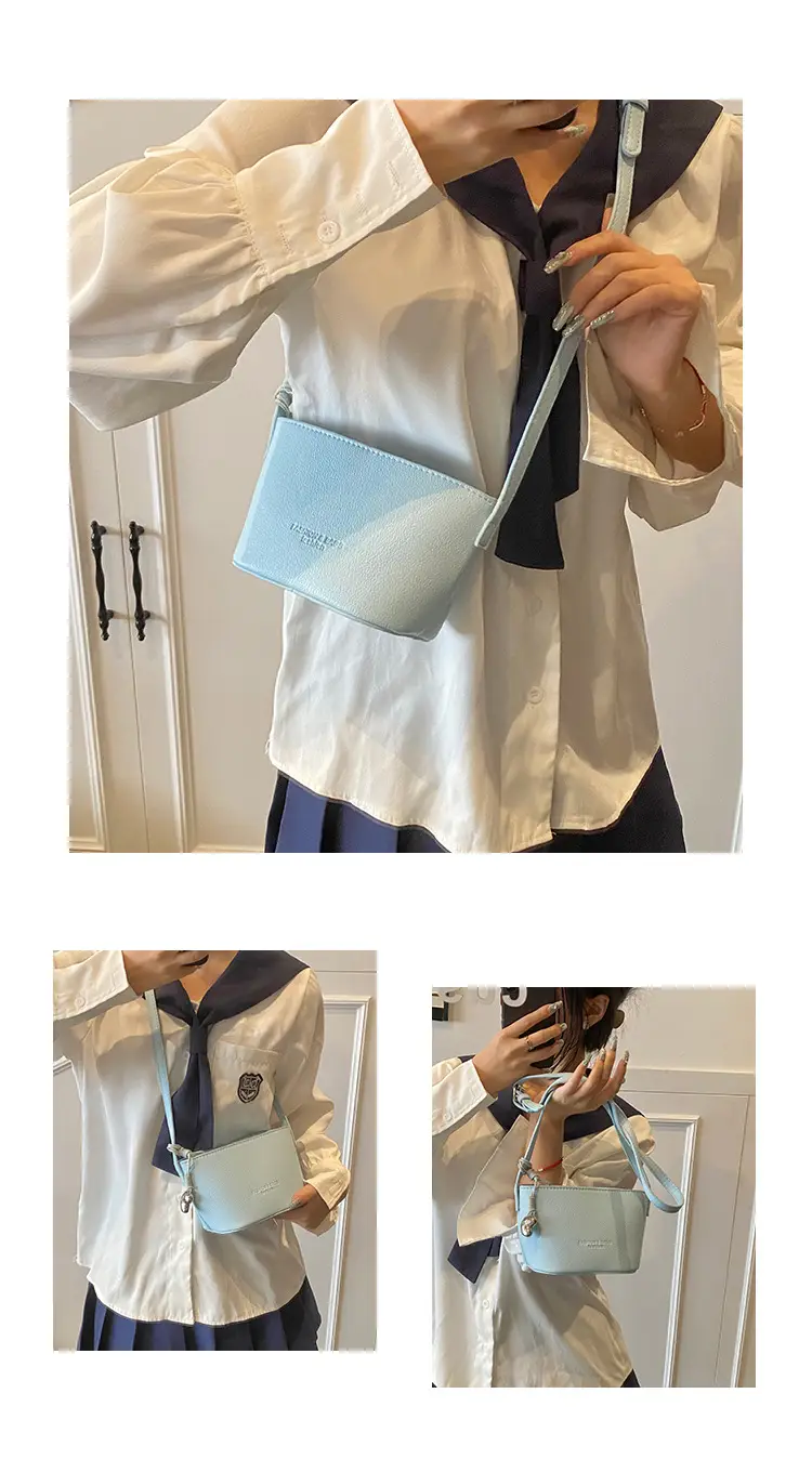 2025 New Niche Lychee Pattern Bucket Small Bag — feature 4