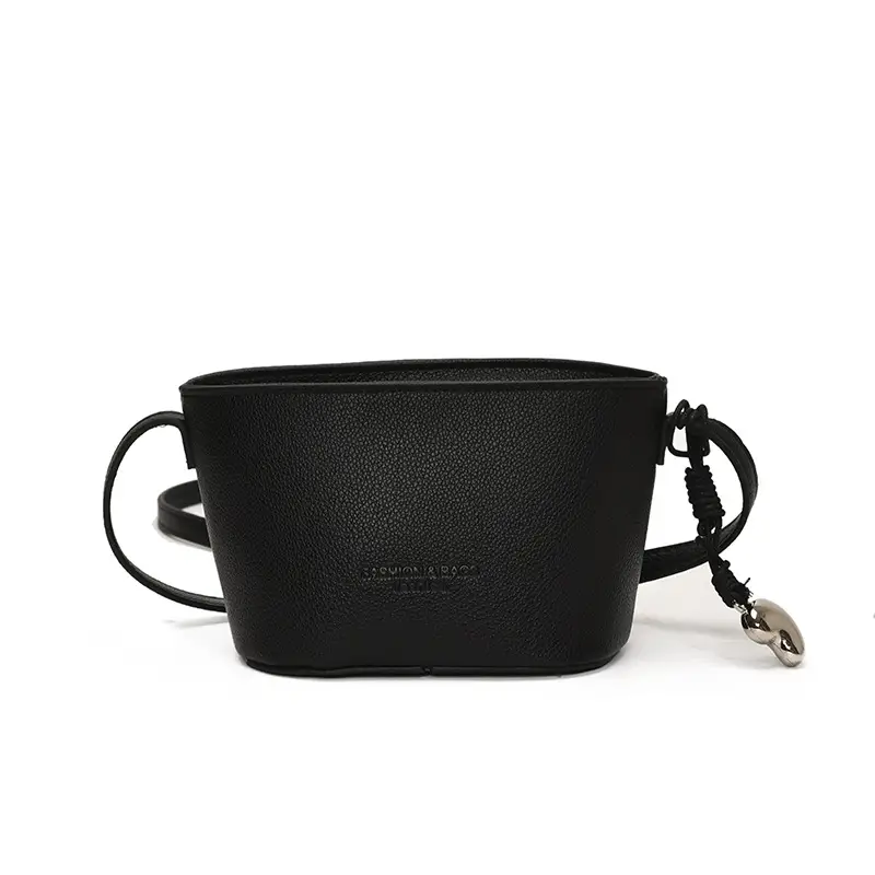 2025 New Niche Lychee Pattern Bucket Small Bag - Image 3
