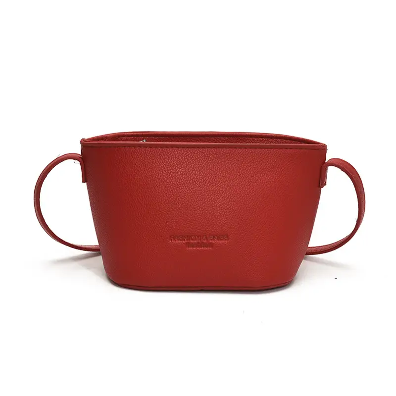 2025 New Niche Lychee Pattern Bucket Small Bag - Image 6