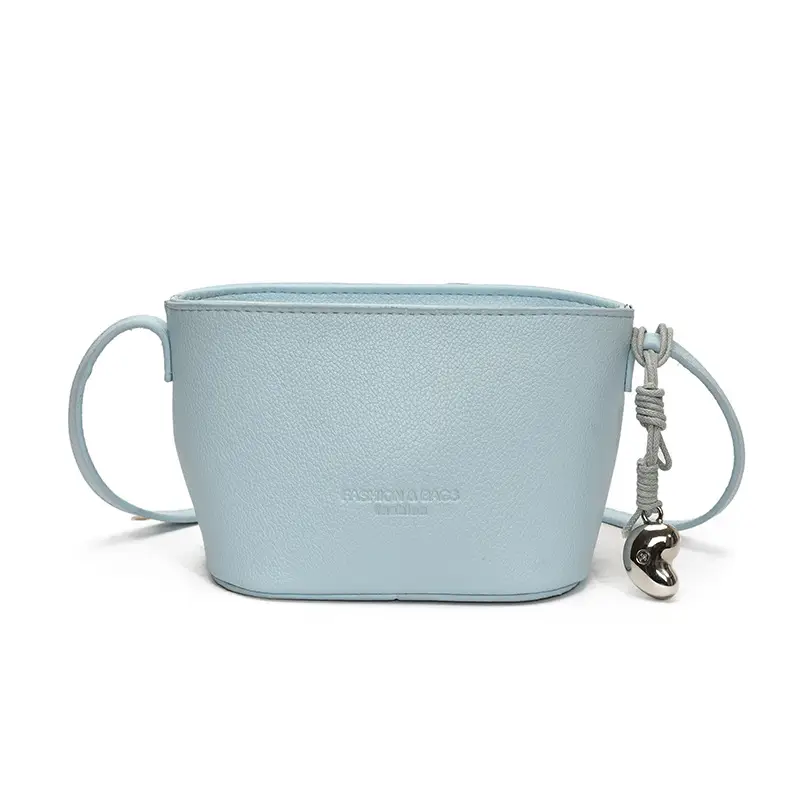 2025 New Niche Lychee Pattern Bucket Small Bag - Image 7