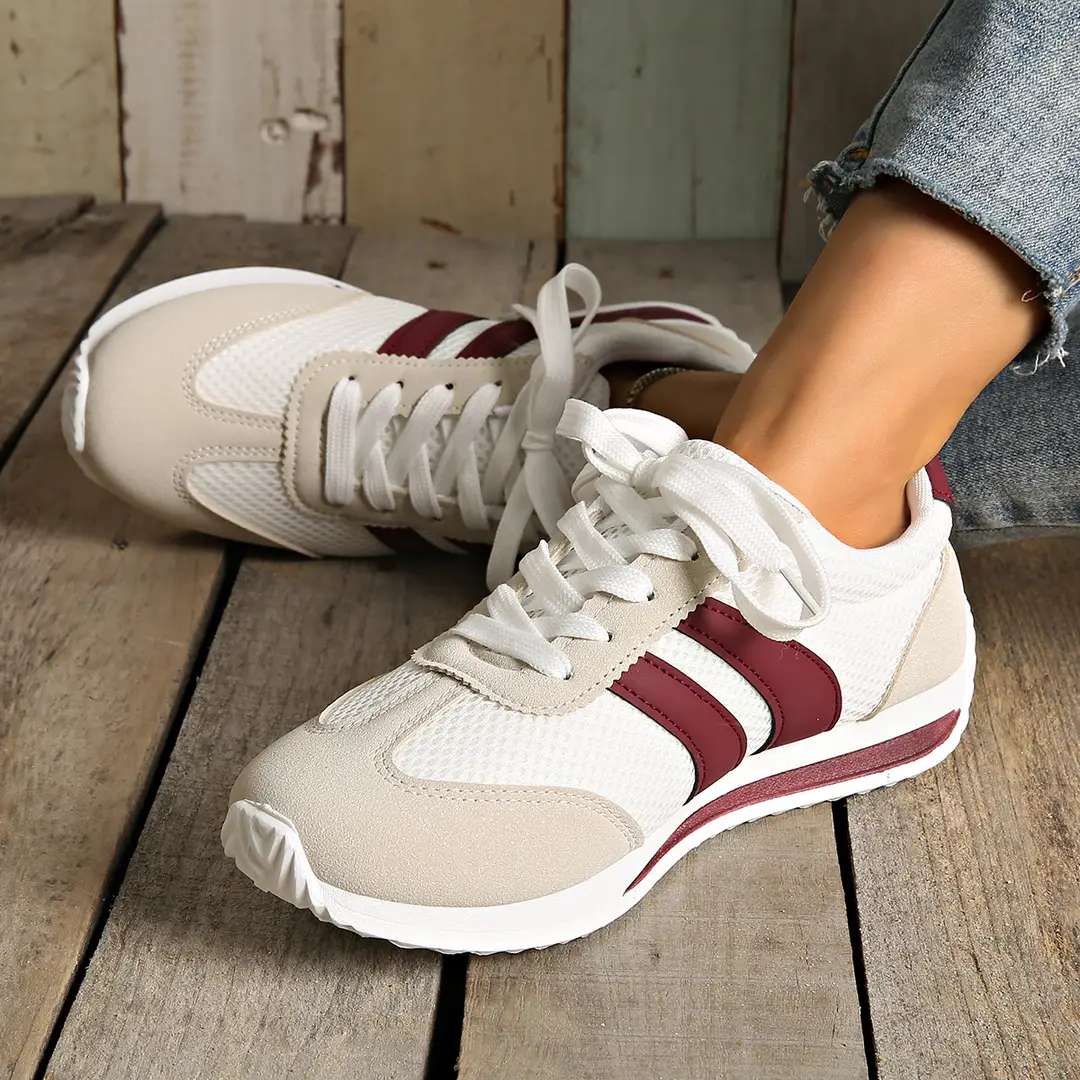 Foreign Trade Moral Training Shoes for Women 2025 New Summer Thin Breathable Mesh Forrest Gump Shoes Soft Sole Versatile Lightweight Sports Shoes - Image 3