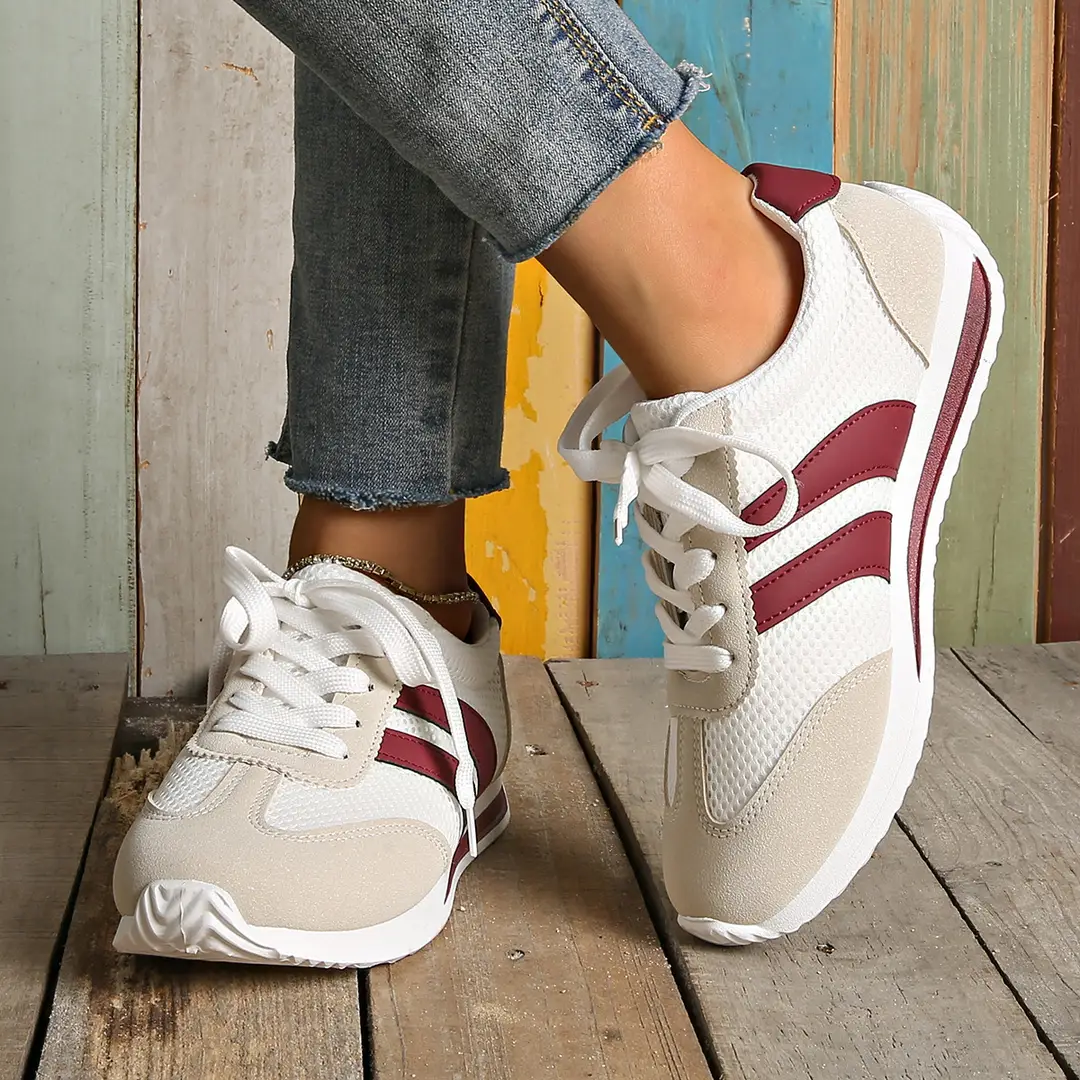 Foreign Trade Moral Training Shoes for Women 2025 New Summer Thin Breathable Mesh Forrest Gump Shoes Soft Sole Versatile Lightweight Sports Shoes - Image 5