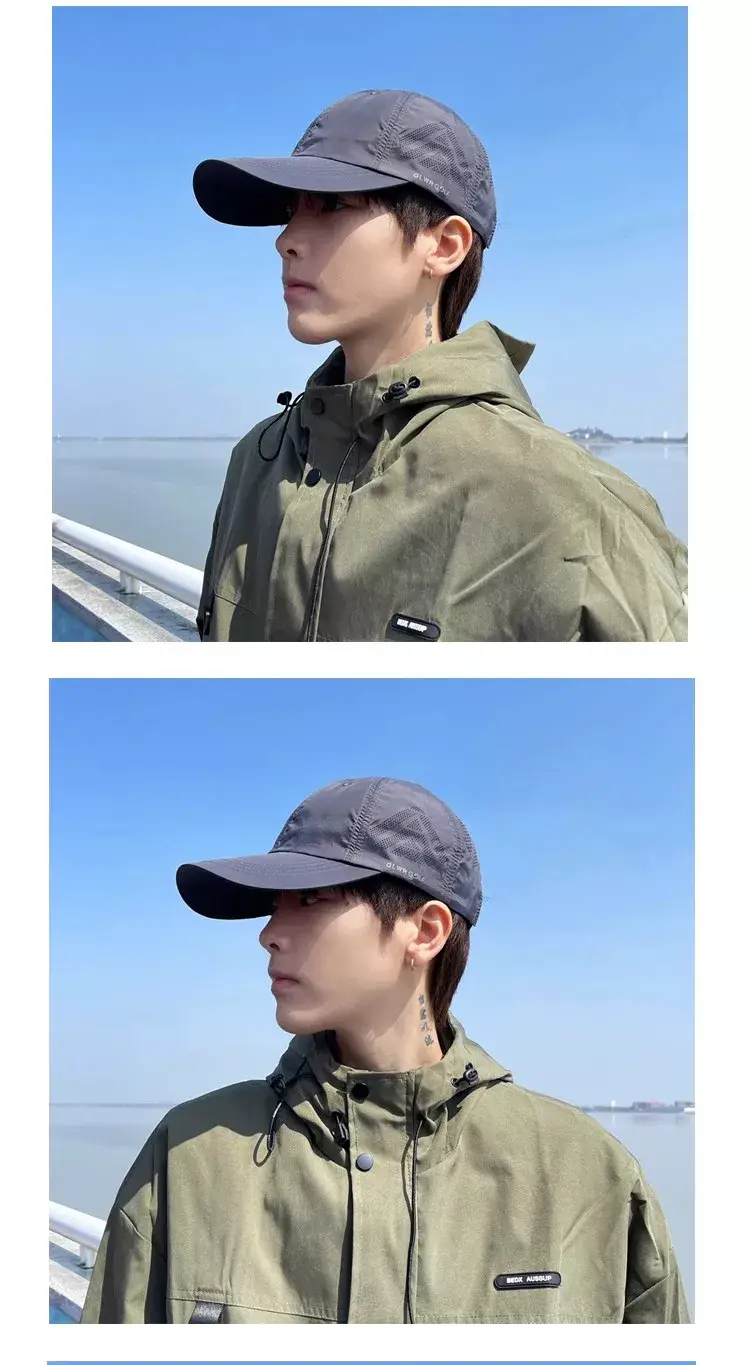 Men Women Mesh Sun Hat UV50+ Quick Dry Outdoor — feature 12