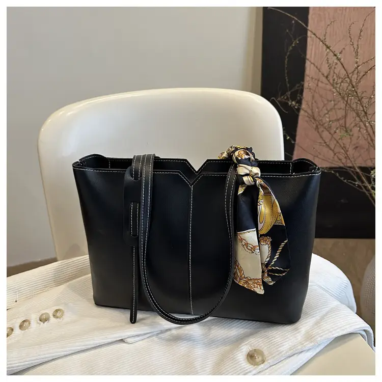 Large Capacity Women's Tote Bag Brown New Style — feature 10