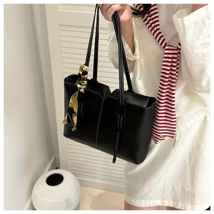 Large Capacity Women's Tote Bag Brown New Style — feature 36