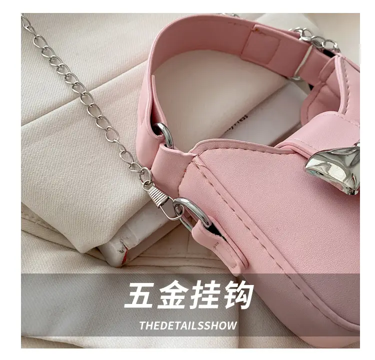 Black Bow Crossbody Bag with Chain Strap — feature 5