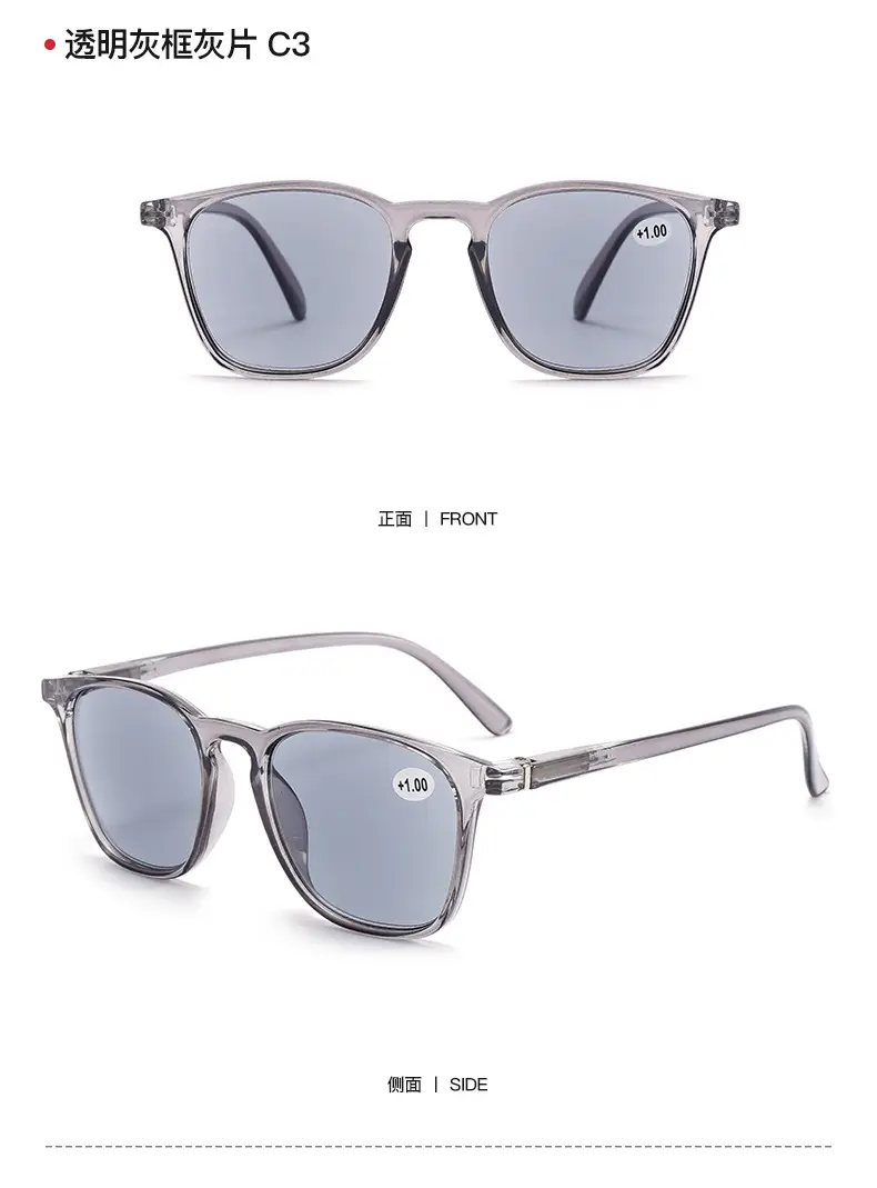 Cross-Border Anti-UV Reading Sunglasses Women Thin Frames β feature 14