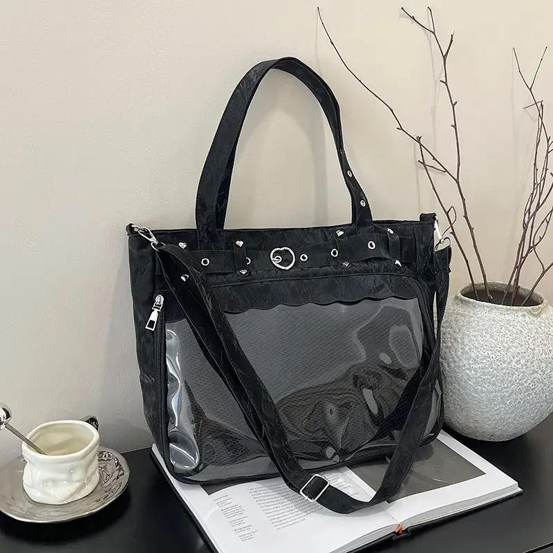 2025 Transparent Shoulder Crossbody Bag Large Capacity Stylish - Image 8