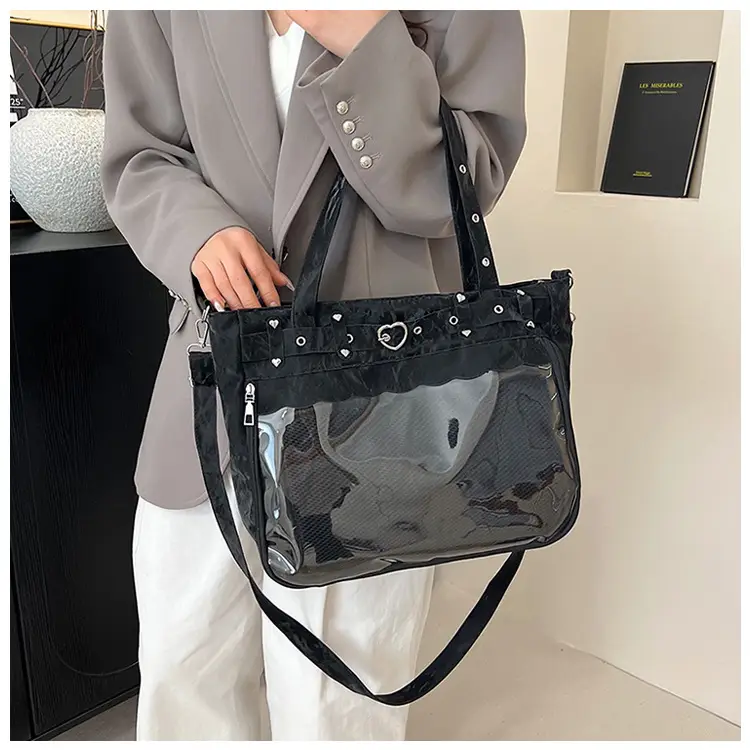 2025 Transparent Shoulder Crossbody Bag Large Capacity Stylish — feature 16
