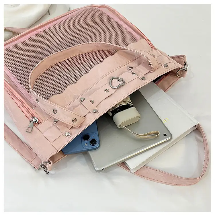 2025 Transparent Shoulder Crossbody Bag Large Capacity Stylish — feature 5