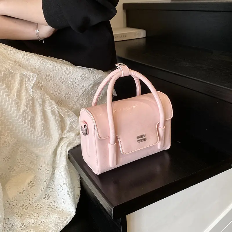 Women's White Square Handbag 2025 Summer Crossbody Luggage Bag - Image 8