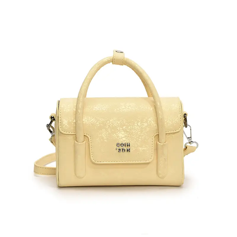 Women's White Square Handbag 2025 Summer Crossbody Luggage Bag - Image 2