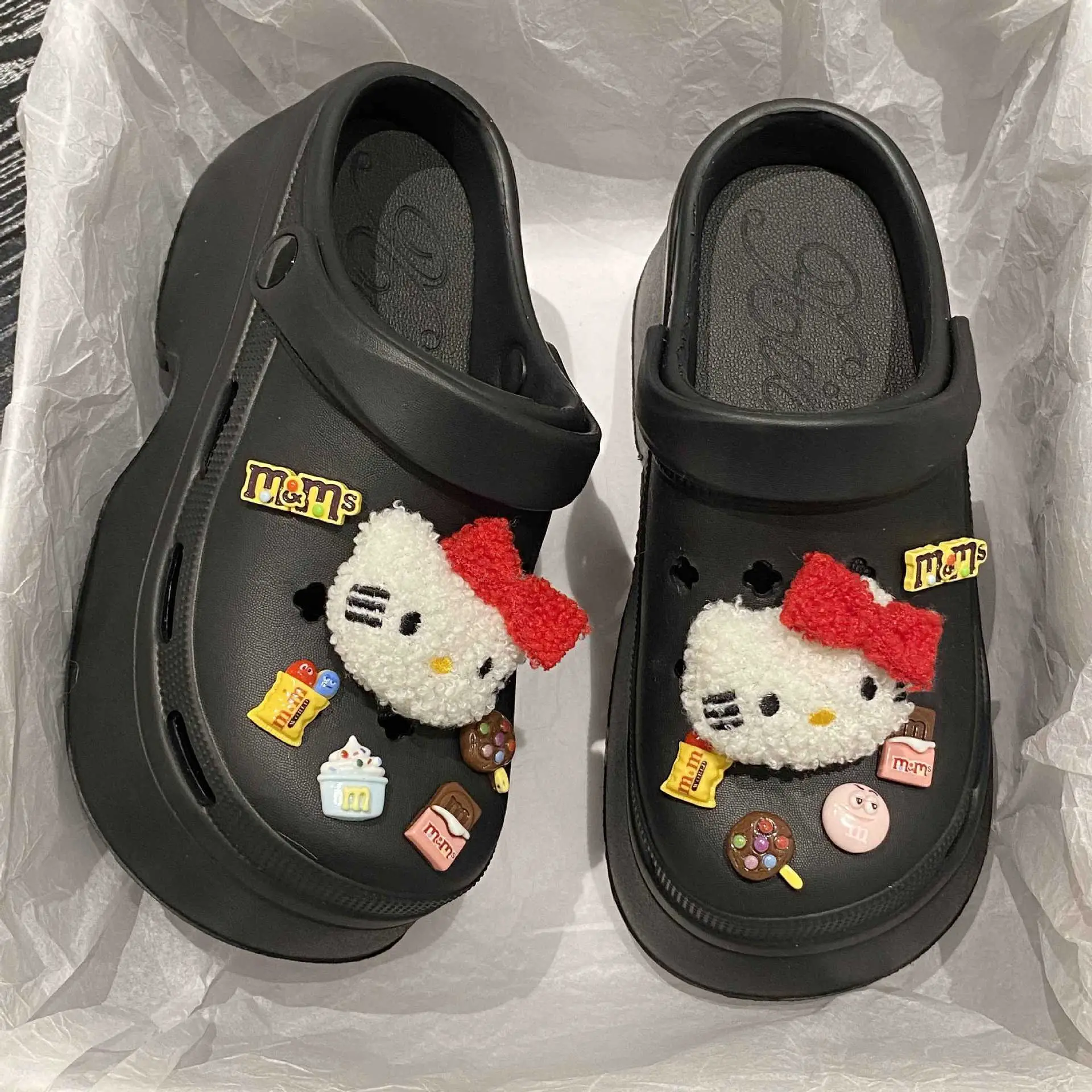 Cute Pink Bow Baotou Slippers for Women - Image 11