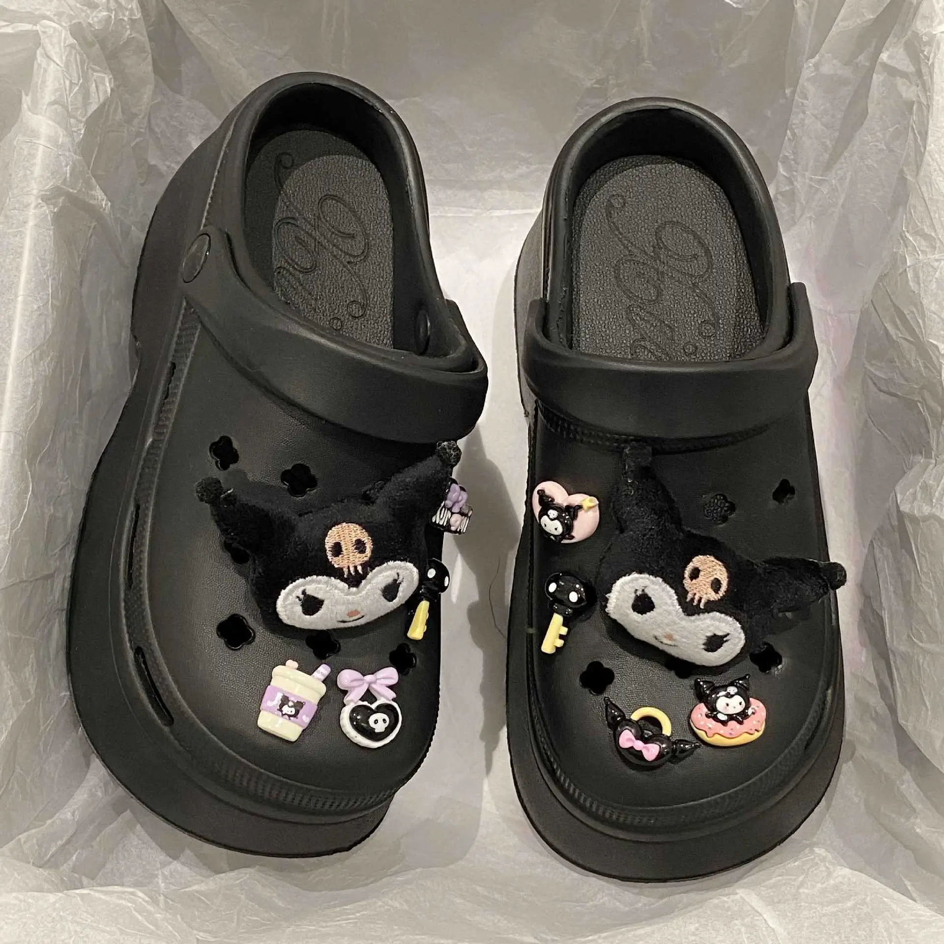 Cute Pink Bow Baotou Slippers for Women - Image 5