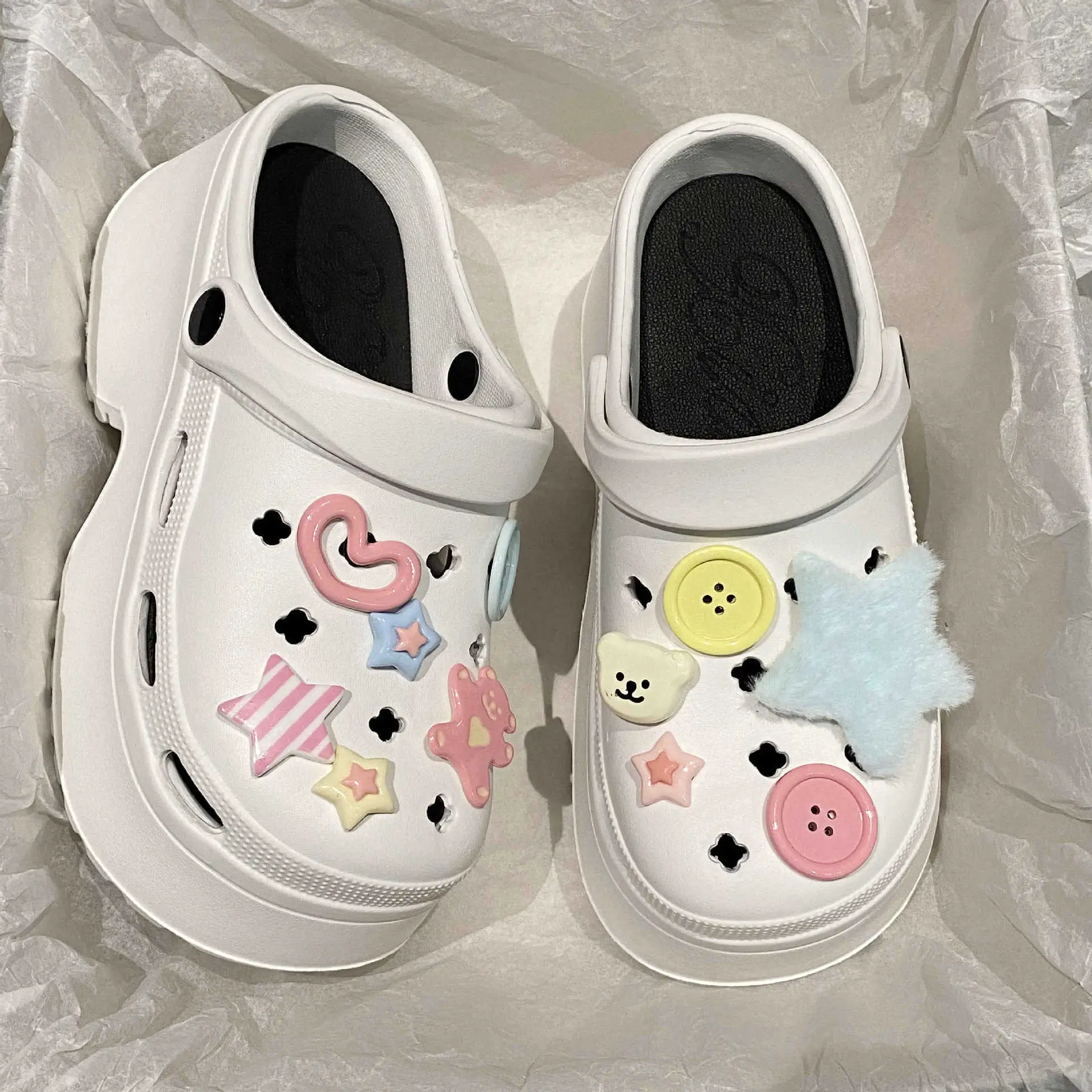 Cute Pink Bow Baotou Slippers for Women - Image 7