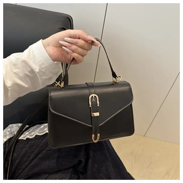 White Korean Style Women's Leather Belt Bag 2025 — feature 17
