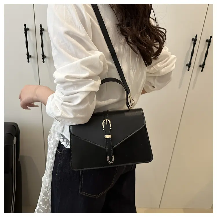 White Korean Style Women's Leather Belt Bag 2025 — feature 19