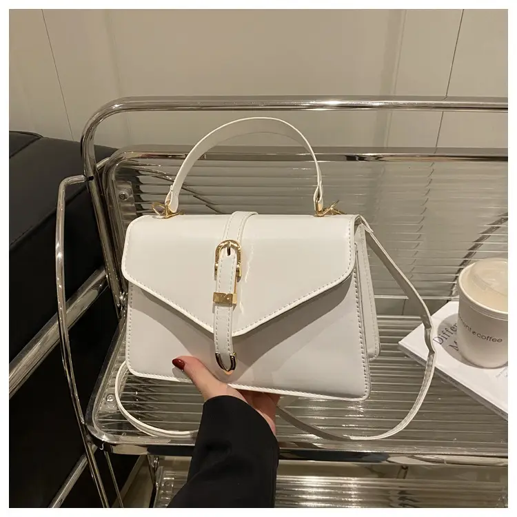 White Korean Style Women's Leather Belt Bag 2025 — feature 21
