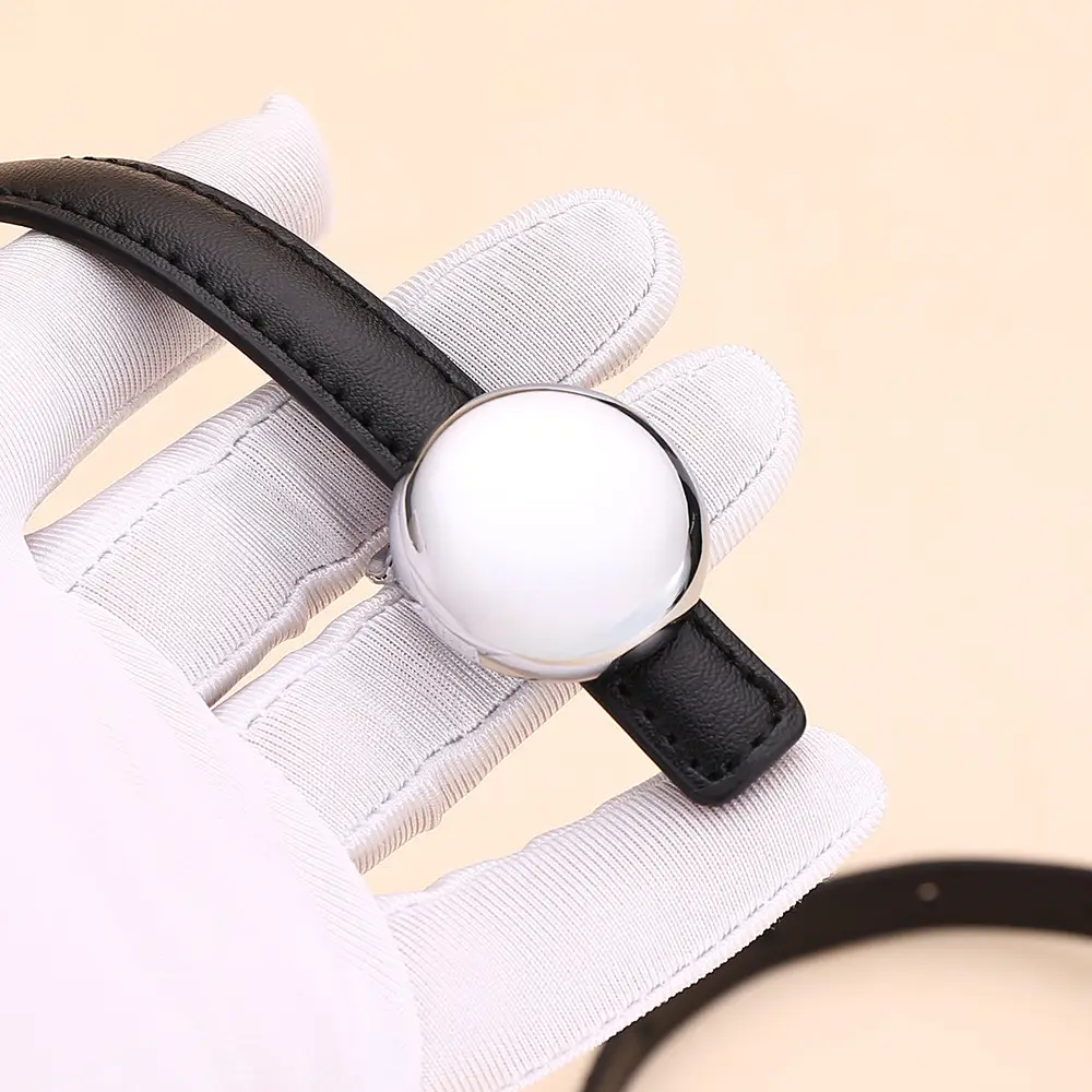 Women's Thin Leather Belt for Business Dress - Image 8