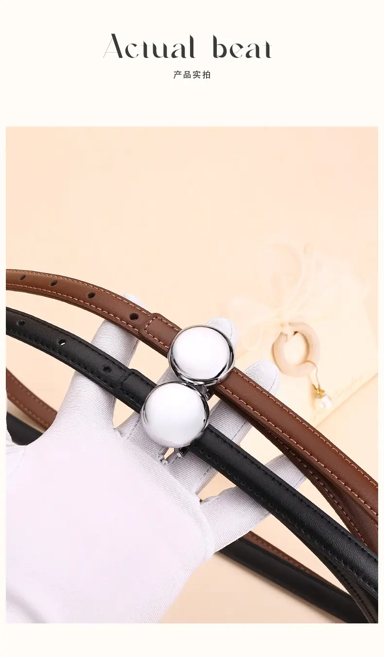 Women's Thin Leather Belt for Business Dress — feature 16