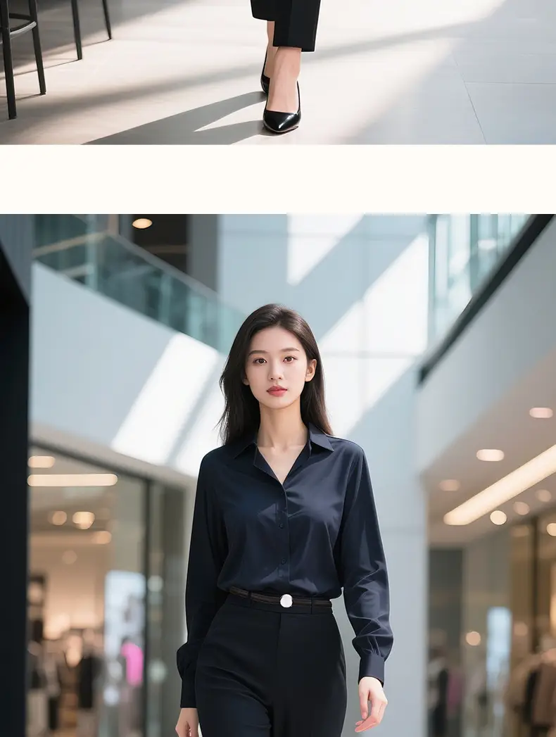Women's Thin Leather Belt for Business Dress — feature 5