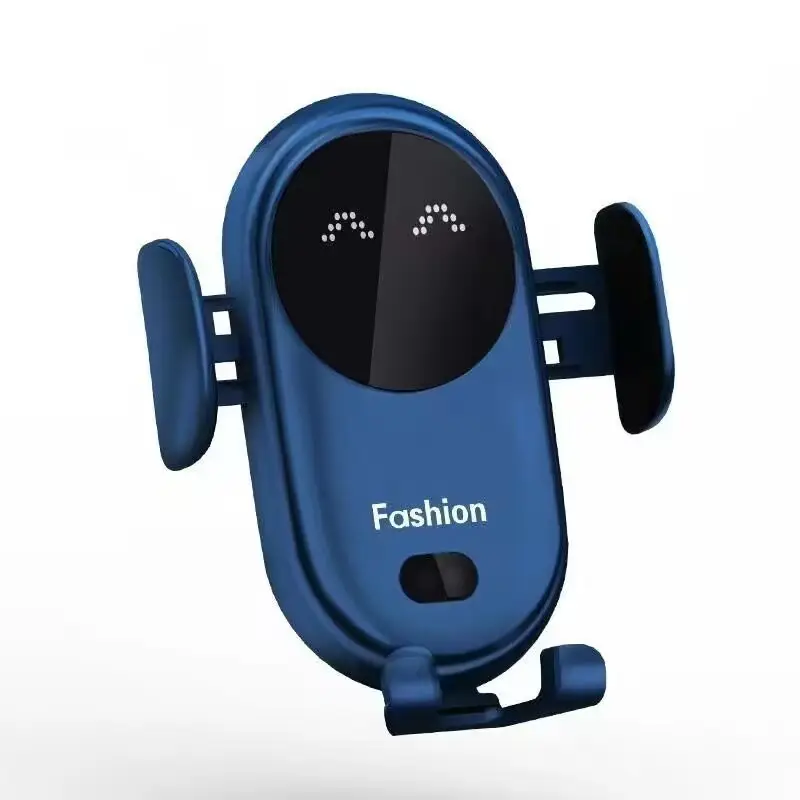 Red Wireless Car Phone Holder with Infrared Sensor - Image 3