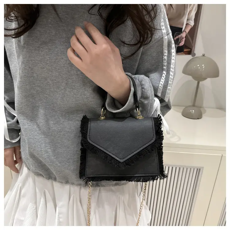 Blue Fringed Square Handbag for Women 2025 — feature 17